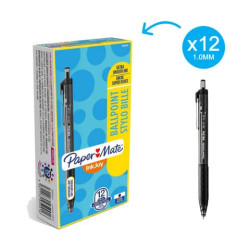 Penna a sfera a scatto Paper Mate InkJoy 300 RT ULV M 1 mm nero S0959910