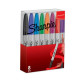 Marcatori permanenti Sharpie Fine punta conica 1 mm assortiti wallet da 8 - S0814660