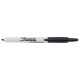 Marcatore permanente Sharpie RT a scatto F a punta conica 1 mm nero S0810840