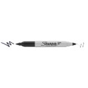 Marcatore permanente Sharpie Twin Tip EF F a doppia punta conica 1-0,5 mm nero S0811100