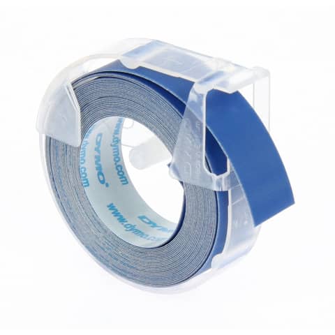 Nastro a rilievo 3D per etichettatrici Dymo vinile 9 mm x 3 m blu S0898140  - Lineacontabile