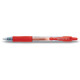 Penna a sfera a scatto Pilot G-2 0,7 mm rosso 001522