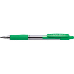 Penna a sfera a scatto Pilot Super Grip 0,7 mm verde 001534