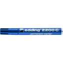 Marcatore permanente edding 2200 C punta scalpello 1-5 mm blu 4-2200C003