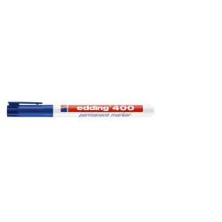 Marcatore permanente edding 400 punta conica 1 mm blu 4-400003