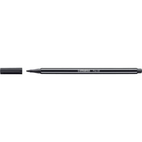 Pennarello Stabilo Pen 68 1 mm  nero - 68/46