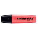 Evidenziatore Stabilo Boss Original 2-5 mm rosso 70/40