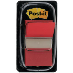 Segnapagina removibili Post-it® Index Medium con dispenser rosso 50 segnapagina - 680-1