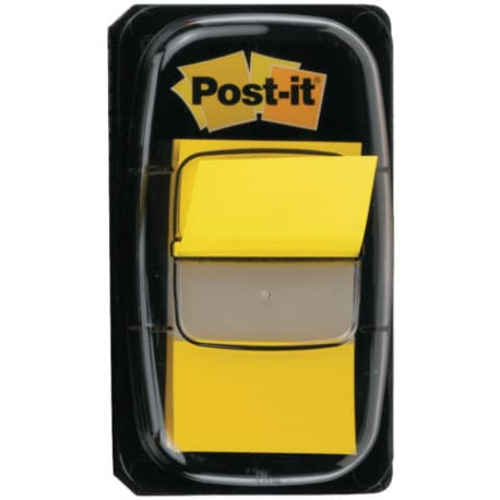 Segnapagina removibili Post-it® Index Medium con dispenser giallo 50 segnapagina - 680-5