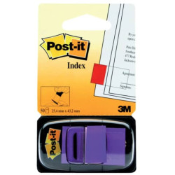 Segnapagina removibili Post-it® Index Medium con dispenser lilla 50 segnapagina - 680-8