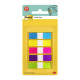 Segnapagina removibili Post-it® Index Mini con dispenser brillanti assortiti 5 confezioni da 20 - 68