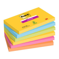 Foglietti riposizionabili Post-it® assortiti - conf. 6 blocchetti da 90 ff 655-6SS RIO