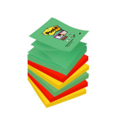 Foglietti riposiz. Post-it® Ricarica Z-Notes Super Sticky assortiti Marrakesh 6 bloc. da 90 ff - R33