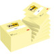 Foglietti riposizionabili classici Post-it® Ricarica Z-Notes Giallo Canary™ blocchetto da 100 ff - R