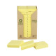 Foglietti Post-it® Notes Giallo in carta riciclata conf. torre da 24 blocchetti da 100 ff - 653-1T