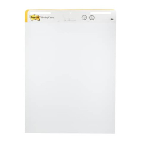 Blocco di fogli da parete Post-it® Super Sticky 63,5x77,5 cm bianco Conf. 2 pezzi - 559