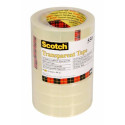 Nastro adesivo Scotch® 550 19 mm x 66 m in torre trasparente 8 rotoli - 550-1966