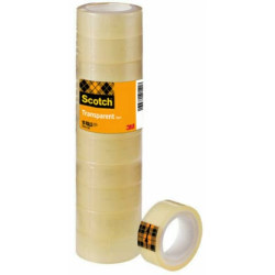 Nastro adesivo Scotch® 508 15 mm x 10 m trasparente torre 10 rotoli 508-1510