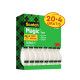 Nastro adesivo Scotch® Magic™ 19 mm x 33 m trasparente opaco Value Pack 20+4 GRATIS - 8-1933R24TPR