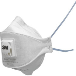 Respiratore monouso 3M Aura™ FFP2 con valvola Conf. 10 pezzi - 9322