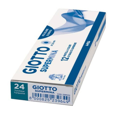 Matita colorata GIOTTO Supermina turchese 23902400