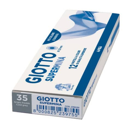 Matita colorata GIOTTO Supermina grigio freddo 23903500