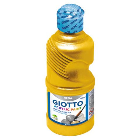 Tempere a base acrilica GIOTTO Acrylic Paint flacone 250 ml oro 533800