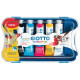 Tempere GIOTTO Extra 21 ml assortiti scatola da 5 tubetti + 1 pennello - 327100