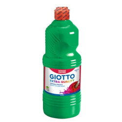 Tempera a base d'acqua GIOTTO Extra Quality flacone 1 lt verde 533412