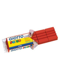 Panetto di plastilina modellabile GIOTTO Pongo 450 g rosso scarlatto 514402