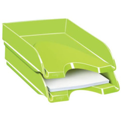 Vaschetta portacorrispondenza CepPro Gloss CEP in polistirolo impilabile verde anice - 1002000301