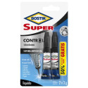 Adesivo universale Bostik Super Control 2x3gr D2730