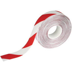 Bobina di nastro antiscivolo adesivo DURABLE DURALINE STRONG 2 COLOUR rosso segnale-bianco - 1726132