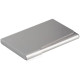 Portabiglietti da visita Durable BUSINESS CARD BOX alluminio argento metallizz. fino a 20 biglietti 