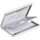 Portabiglietti da visita Durable BUSINESS CARD BOX DUO alluminio argento metallizz. fino a 10 biglie