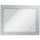 Cornici con pannello magnetico DURABLE DURAFRAME® A6 argento metallizzato 176x130mm  conf. 2 - 48702