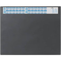 Sottomano DURABLE con calendario 4 anni pvc nero 65x52 cm 720401