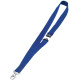 Cordoncino per portabadge DURABLE tessuto blu scuro 20mm x 44cm conf. 10 - 813707