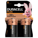 Batterie alcaline Duracell Plus Power Torcia 1300 mAh D conf. da 2 - DU0400