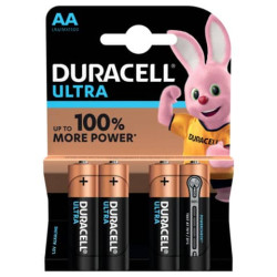 Batterie alcaline Duracell Ultra Power Stilo 1500 AA conf. da 4 - DU0060