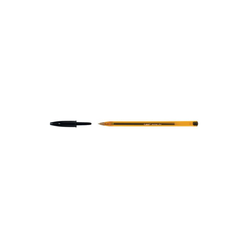 Penna a sfera BIC Cristal Fine 0,8 mm nero 872731