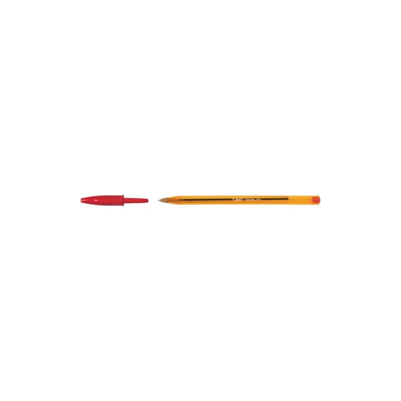 Penna a sfera BIC Cristal Fine 0,8 mm rosso 872720 - Lineacontabile