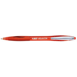 Penna a sfera a scatto BIC Atlantis Soft M 1 mm rosso 9021342