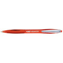 Penna a sfera a scatto BIC Atlantis Soft M 1 mm rosso 9021342