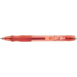 Penna gel a scatto BIC Gel-ocity 0,7 mm rosso 829159