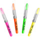 Penne a sfera a scatto BIC Atlantis Classic M 1 mm nero - promo pack da 12 + 4 Highlighter Flex - 94