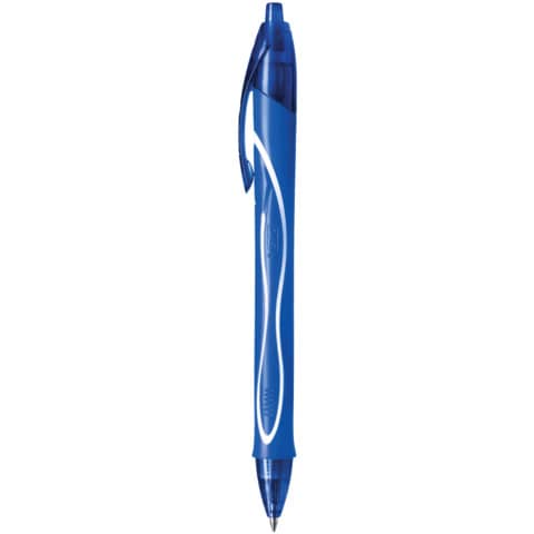 Penna gel a scatto BIC Gel-Ocity Quick Dry M 0,7 mm blu 950442 -  Lineacontabile