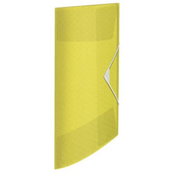 Cartella a 3 lembi Esselte Colour'Ice PP goffrato A4 giallo 626220