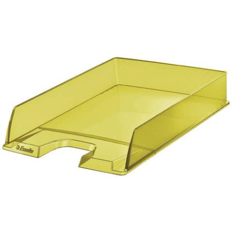 Vaschetta portacorrispondenza Esselte Colour'Ice polistirolo A4 giallo trasparente - 626272