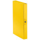 Cartelle portaprogetti Esselte C24 EUROBOX dorso 4 cm presspan biverniciato giallo - 390324090